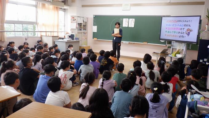 1組担任の話