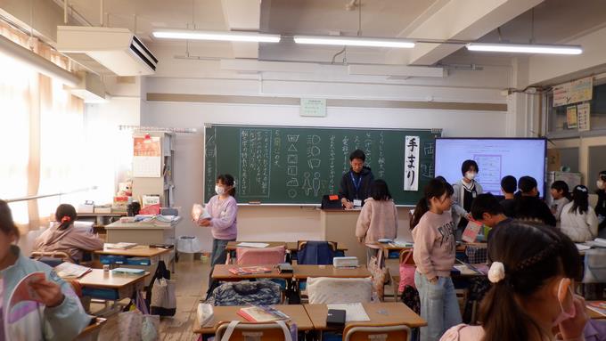 2組 漢字ドリルの提出