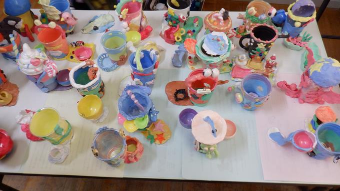 3年 図工の作品