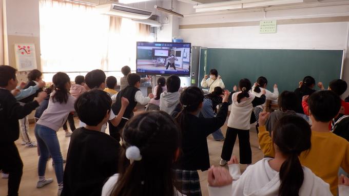 3年生 送る会練習