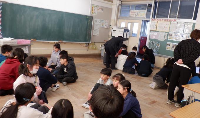 6年生から4年生へ