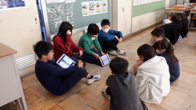 6年生から4年生へ