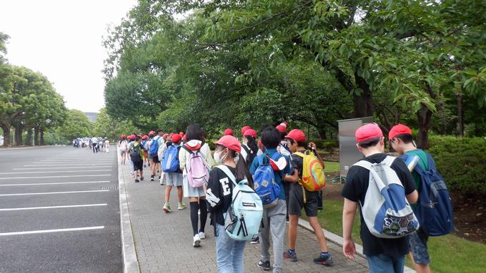 国会議事堂見学後