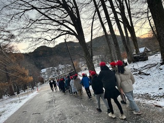 ２日目　朝の散策