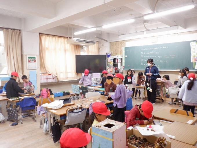 1年生　秋まつり準備