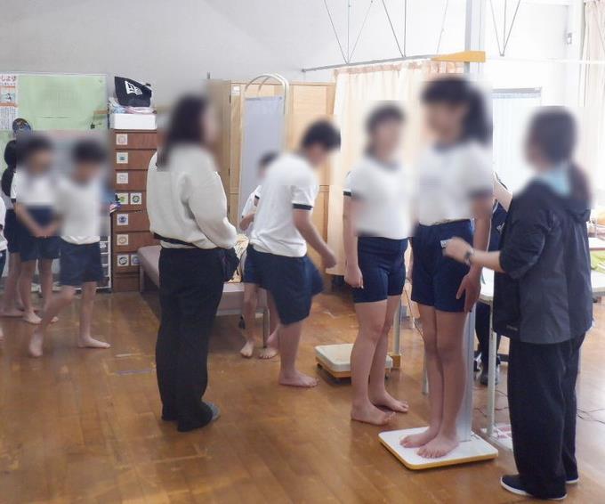 4組身体測定