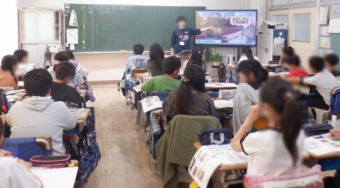 6年生　教科担任の先生の授業