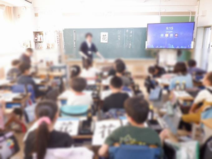 4年生書写　3年生での学習を生かして書きました