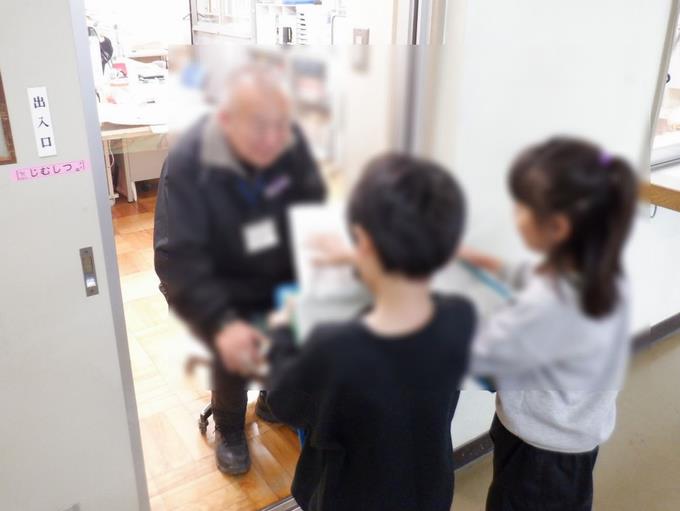 2年生「学校案内」のためのインタビュー調査