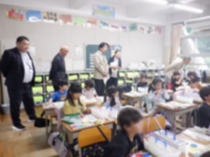 学校運営協議会委員の授業参観