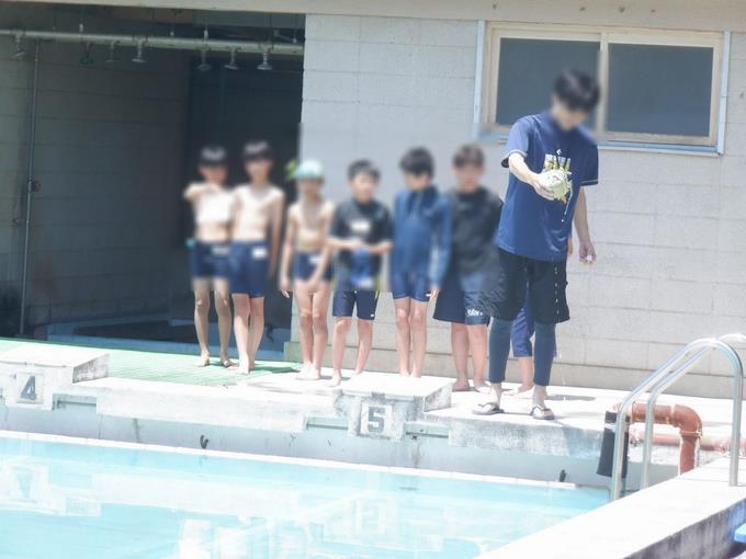6年生　プール開きの安全祈願