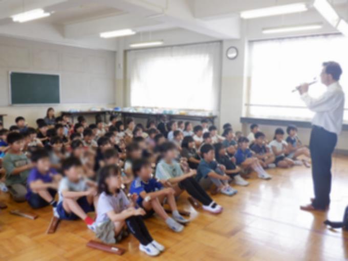 3年生　リコーダー講習会