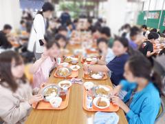 最後の昼食はカレーライス