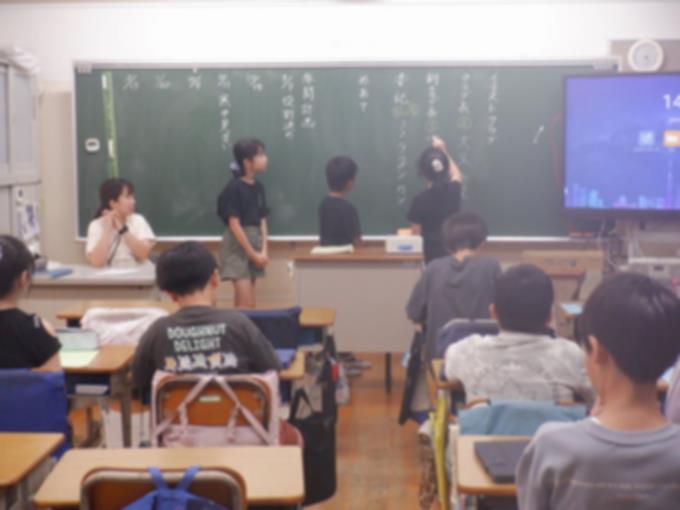 クラブ活動が始まりました