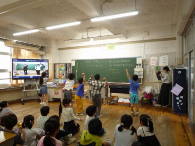 1年生　ダンスのテスト