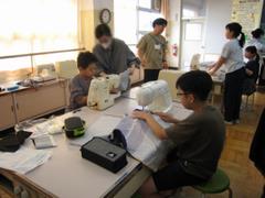 5年生　家庭科の制作