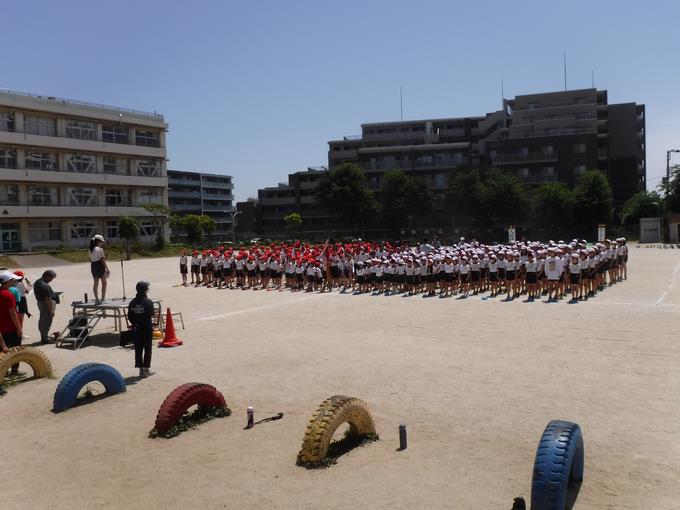 開閉会式の練習
