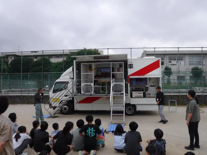 起震車体験