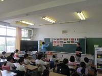 英語の授業(4年生)③