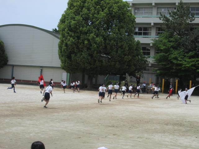 運動会全体練習③