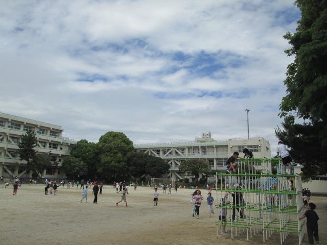 げんき休みの校庭②