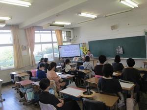 懇談会の様子(4年)