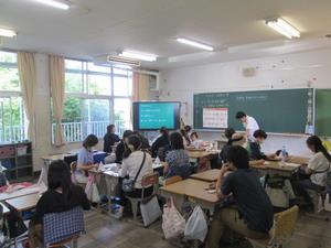 懇談会の様子(5年)
