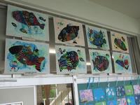 夢アート展の作品(2年③)