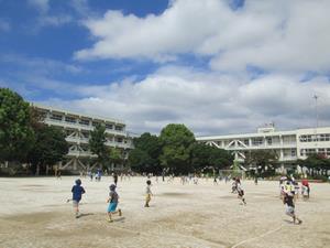 げんき休みの校庭②