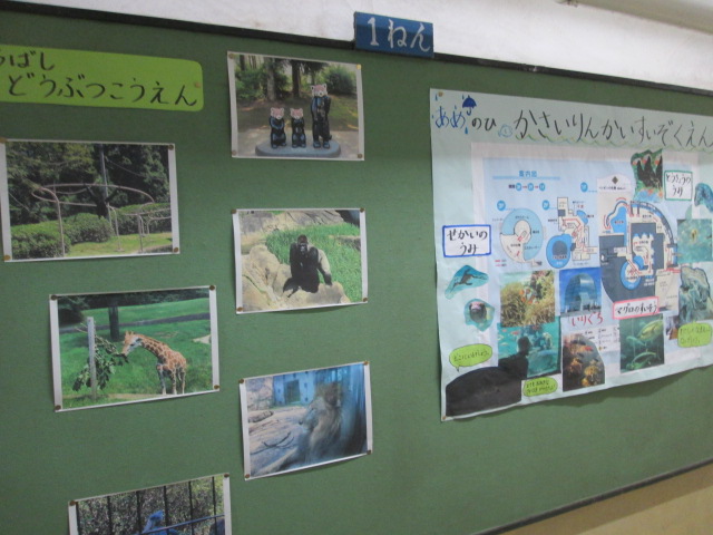 楽しみな校外学習(1年生)