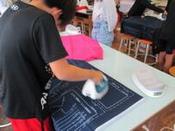 家庭科の授業③(5年生)