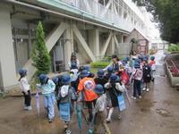見学先別に集合