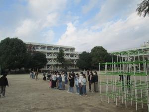 6年生の見送り①