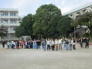 6年生の見送り②