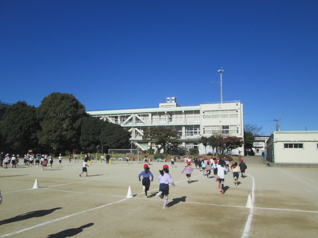 体力づくりマラソン(2,3年生)