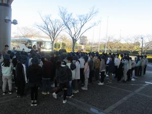 到着しました