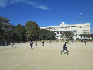 げんき休みの校庭②