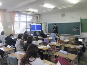 懇談会の様子(3年)