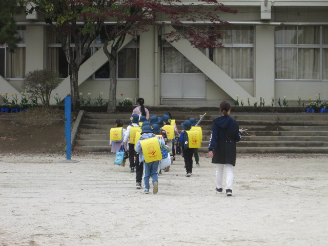 1年生集団下校③