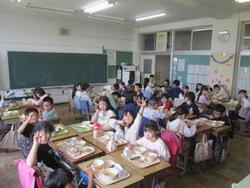 元気にいただく4年生