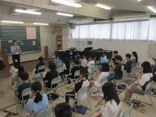 音楽の授業(4年)②