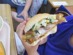 1年生がつくったハンバーガー①