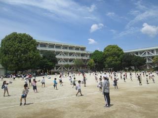集団演技の練習(1・2年②)