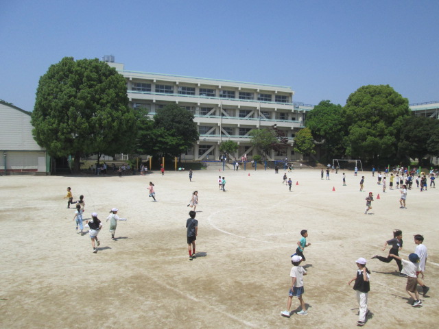 げんき休みの校庭②