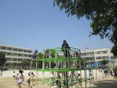 げんき休みの校庭③