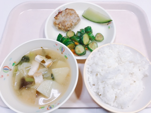今日の給食