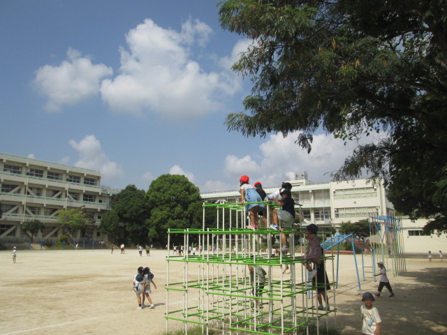 げんき休みの校庭③