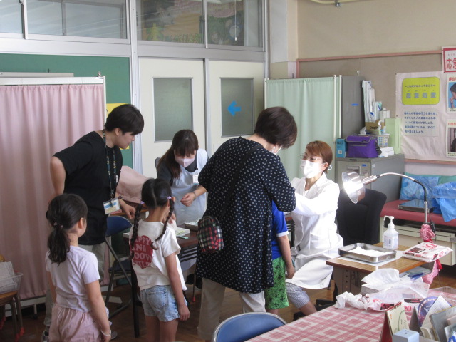 歯科相談の様子(1年①)