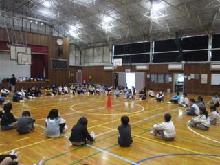 一宮キャンプフアイヤーの練習①