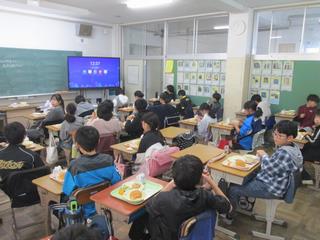 修学旅行明けの6年生